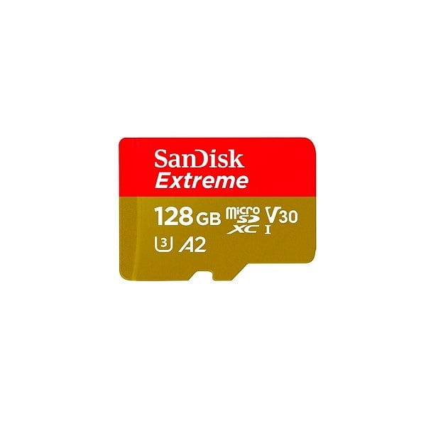 Sandisk Extreme MicroSD 128GB  adaptador  Rescue Pro Delx