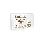 SanDisk Micro SD 64GB para Nintendo Switch Zelda  Memoria