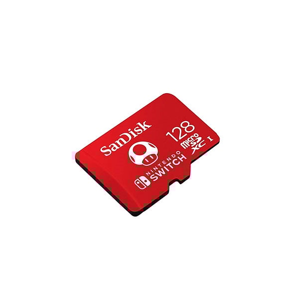 SanDisk Micro SD 128GB para Nintendo Switch Mario  Memoria