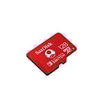 SanDisk Micro SD 128GB para Nintendo Switch Mario  Memoria