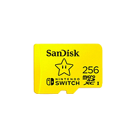 SanDisk Micro SD 256GB para Nintendo Switch Star - Memoria
