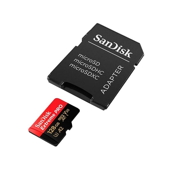 SanDisk Extreme Pro 128GB 170MBs cAdap  Soft  MicroSD
