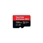 SanDisk Extreme Pro 128GB 170MBs cAdap  Soft  MicroSD