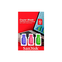SanDisk Cruzer Blade 32GB Pack de 3 unidades - Pendrive