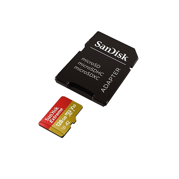 SanDisk Extreme 128GB 160MBs cadap  Tarjeta microSD