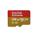 SanDisk Extreme 128GB 160MBs cadap  Tarjeta microSD