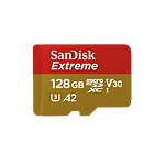 SanDisk Extreme 128GB 160MBs cadap  Tarjeta microSD