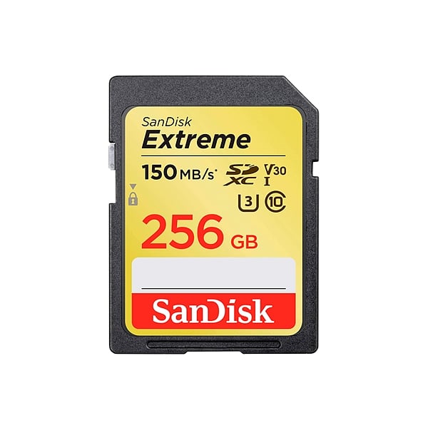 SanDisk Extreme 256GB 150MBs  Tarjeta SD