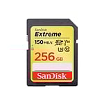 SanDisk Extreme 256GB 150MBs  Tarjeta SD