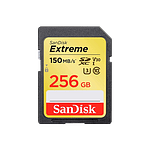 SanDisk Extreme 256GB 150MBs  Tarjeta SD