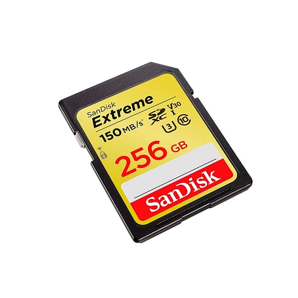 SanDisk Extreme 256GB 150MBs  Tarjeta SD