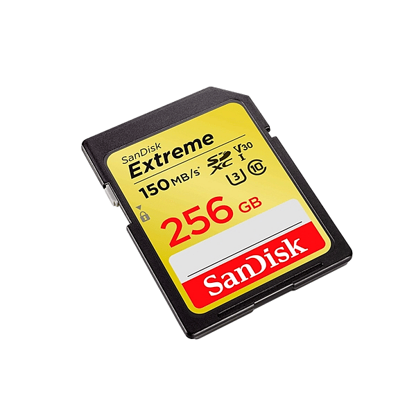 SanDisk Extreme 256GB 150MBs  Tarjeta SD
