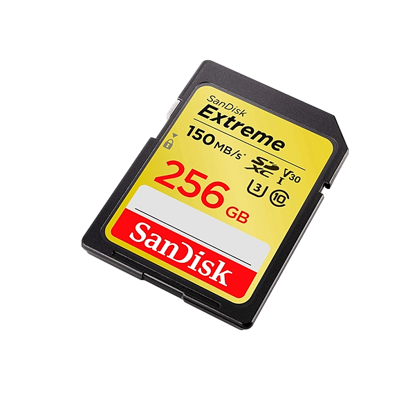 SanDisk Extreme 256GB 150MBs  Tarjeta SD