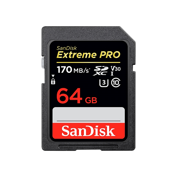 SanDisk Extreme Pro 64GB 170MBs  Tarjeta SD