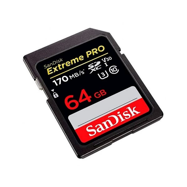 SanDisk Extreme Pro 64GB 170MBs  Tarjeta SD