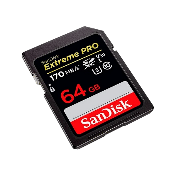 SanDisk Extreme Pro 64GB 170MBs  Tarjeta SD