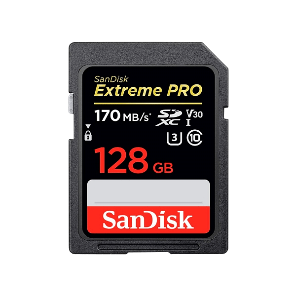 SanDisk Extreme Pro 128GB 170MBs  Tarjeta SD