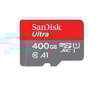 SanDisk Ultra Android 400GB 100MBs cAdap  Tarjeta MicroSD