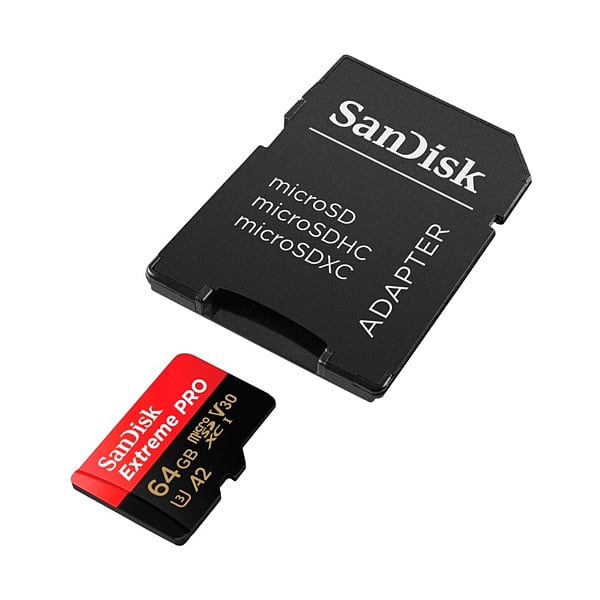 SanDisk Extreme Pro 64GB 170MBs cAdap  Soft  MicroSD