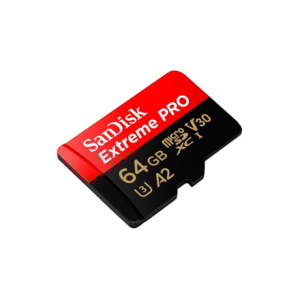 SanDisk Extreme Pro 64GB 170MBs cAdap  Soft  MicroSD