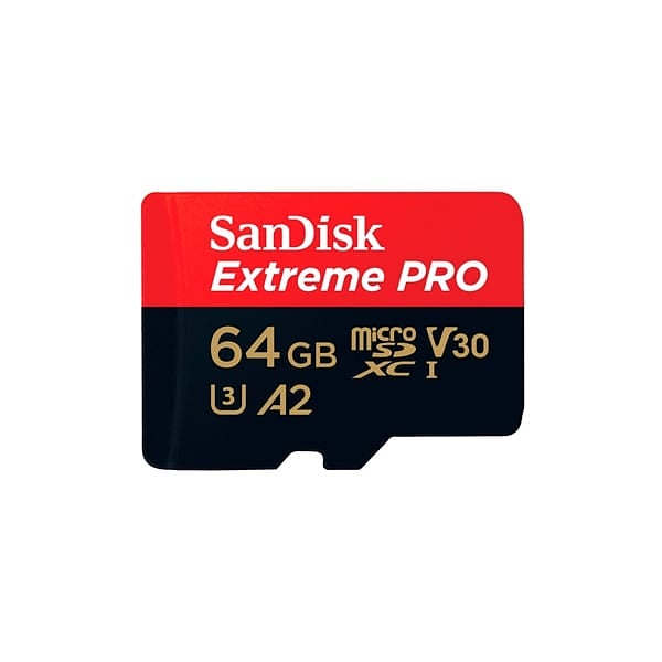 SanDisk Extreme Pro 64GB 170MBs cAdap  Soft  MicroSD