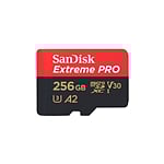 SanDisk Extreme Pro 256GB 170MBs cAdap  Soft  MicroSD