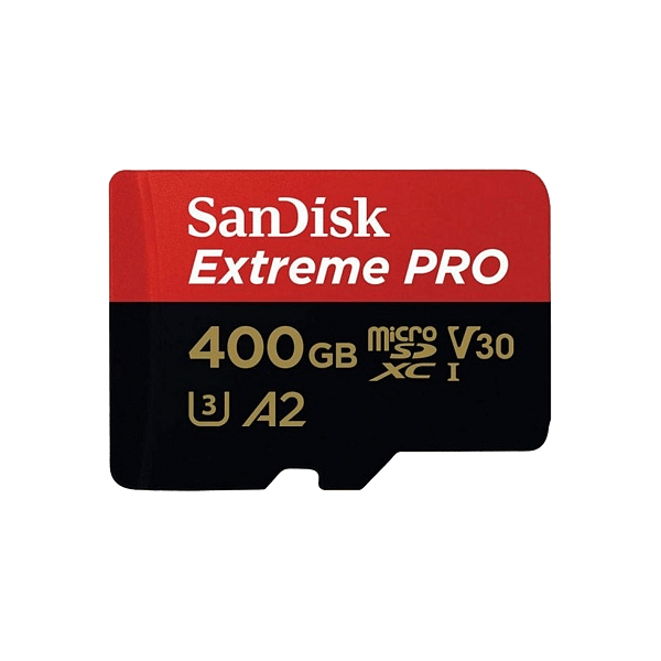 SanDisk Extreme Pro 400GB 170MBs cAdap  Soft  MicroSD