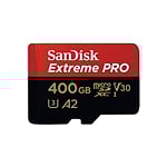 SanDisk Extreme Pro 400GB 170MBs cAdap  Soft  MicroSD