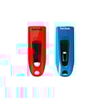 SanDisk Ultra USB 30 32GB Pack de 2  PenDrive
