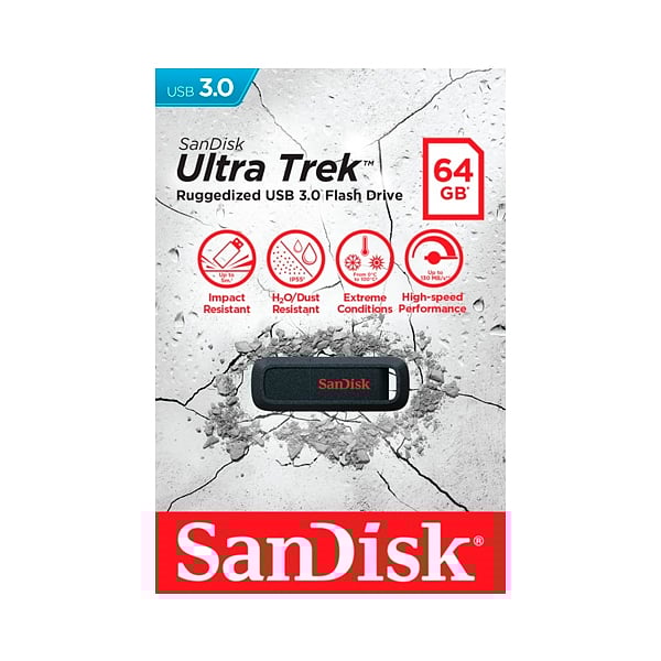SanDisk Ultra Trek USB 30 64GB  PenDrive