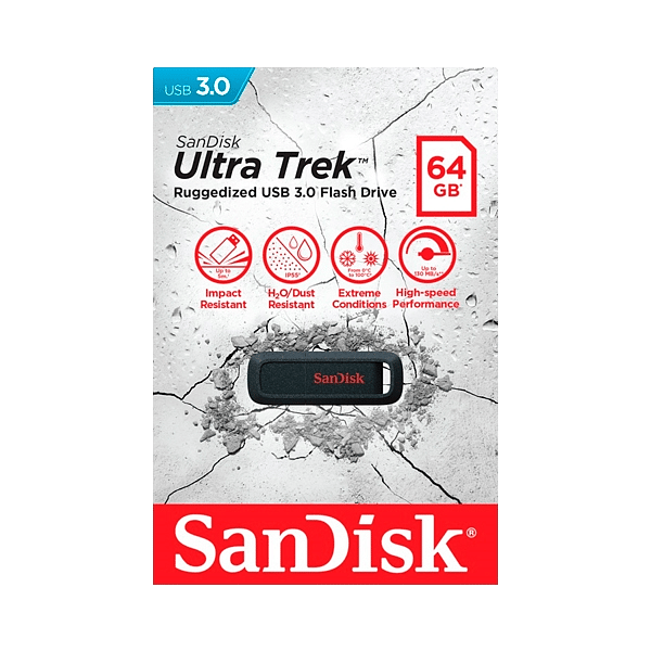 SanDisk Ultra Trek USB 30 64GB  PenDrive