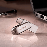 SanDisk Ultra Dual Drive Luxe USB tipo C 128GB  PenDrive