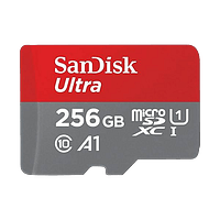 Sandisk Ultra 256GB 150MB/s c/ada 10 UHS-I - Tarjeta MicroSD