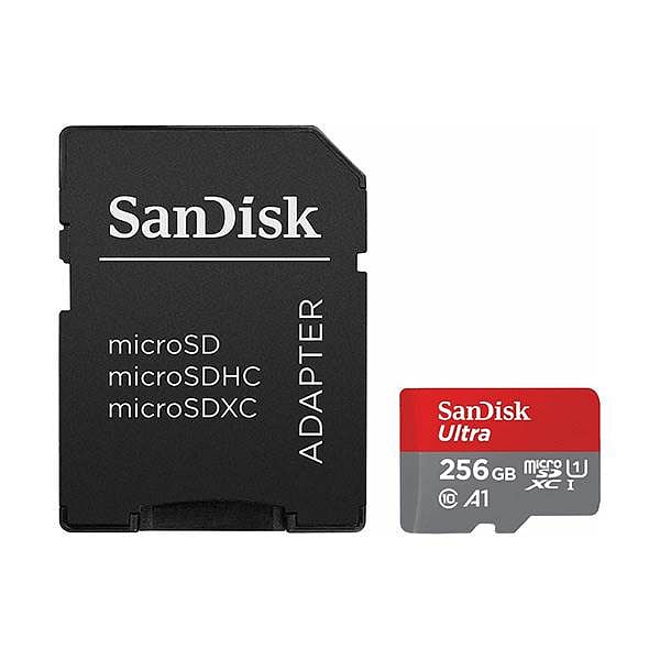 Sandisk Ultra 256GB 150MBs cada 10 UHSI  Tarjeta MicroSD