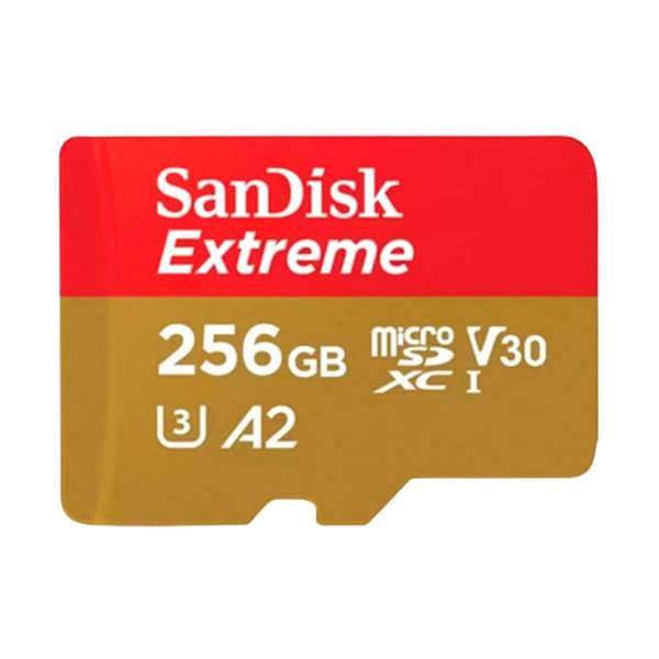 Sandisk Extreme 256GB 190MBs cada UHSI  MicroSD