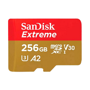 Sandisk Extreme 256GB 190MBs cada UHSI  MicroSD