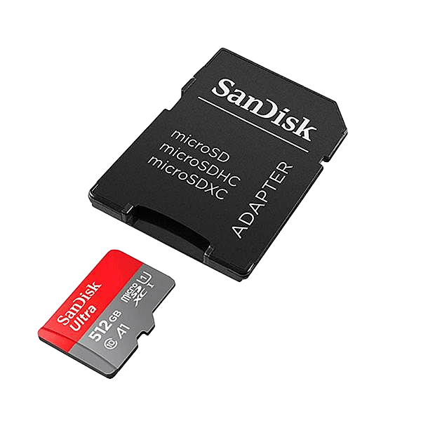 Sandisk Ultra 512GB 150MBs cada 10 UHSI  Tarjeta MicroSD