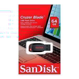 SanDisk Cruzer Blade 64GB  Pendrive