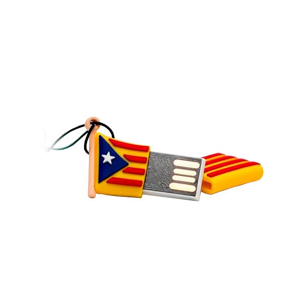 TECH1TECH Bandera Senyera Estelada 16GB USB2  PenDrive