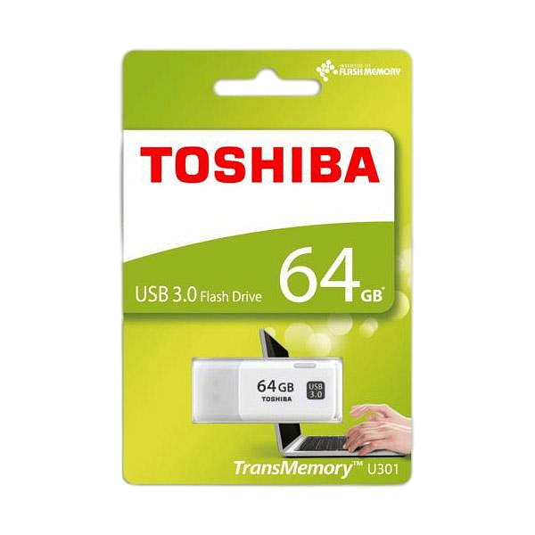 Toshiba TransMemory U301 USB 30 64GB blanca  Pendrive