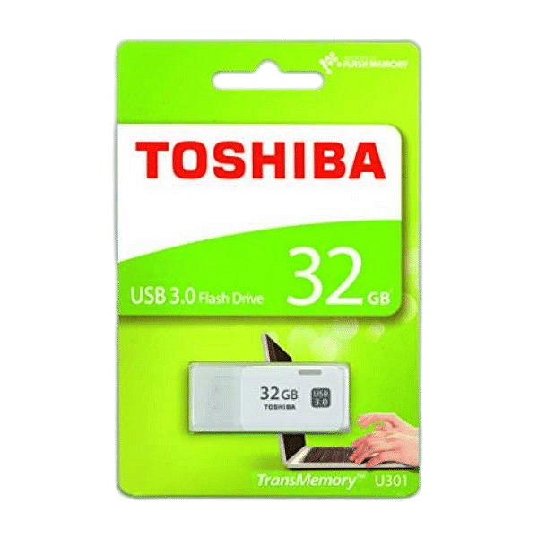 Toshiba TransMemory U301 USB 30 32GB blanca  Pendrive