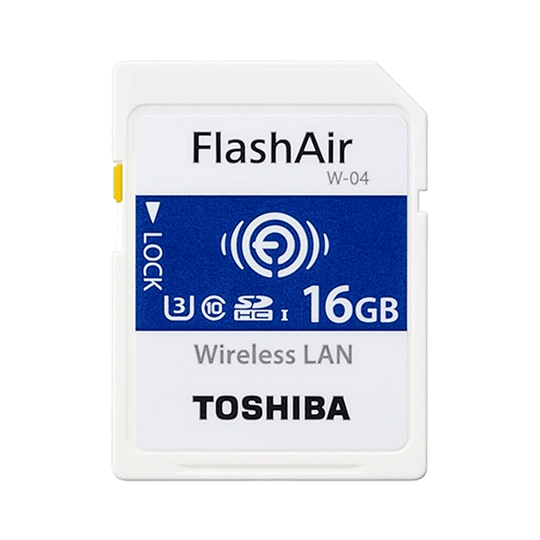 Toshiba FlashAir W04 16GB 90MBs WIFI  Tarjeta SD