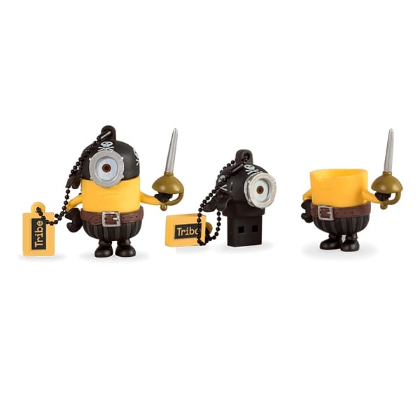 TRIBE Gru Mi Villano Favorito Minion Pirata 16GB  PenDrive