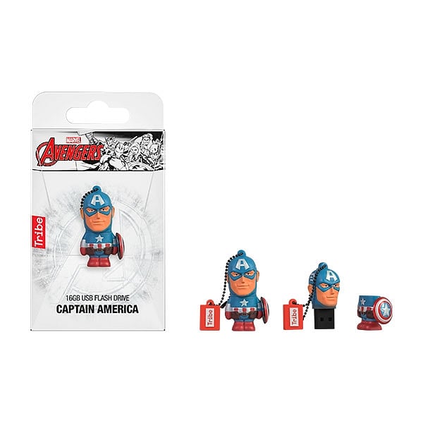 TRIBE Marvel Capitán América 16GB  PenDrive