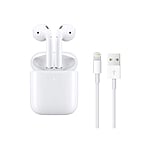 Apple AirPods v2 con estuche carga inalámbrica  Auriculares