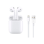 Apple AirPods v2 con estuche carga inalámbrica  Auriculares Apple AirPods v2 con estuche carga inalámbrica  Auriculares