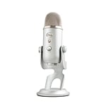 Blue Yeti USB Plata  Micrófono