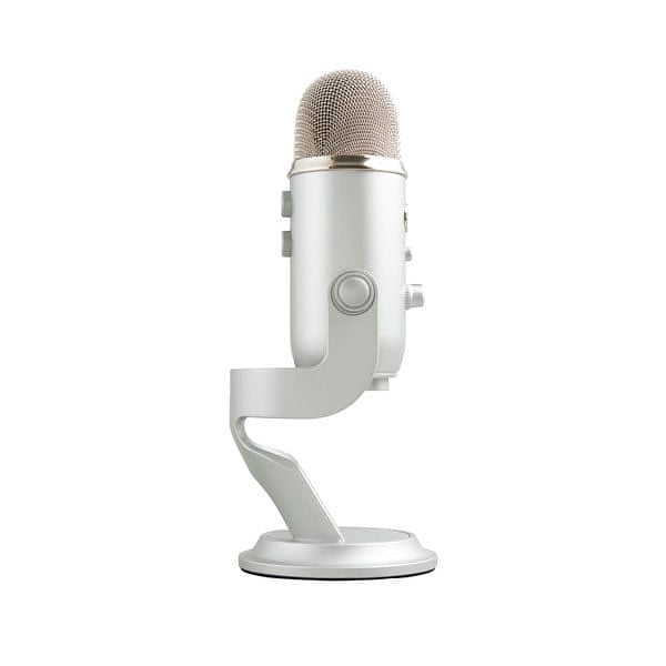 Blue Yeti USB Plata  Micrófono