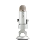 Blue Yeti USB Plata  Micrófono