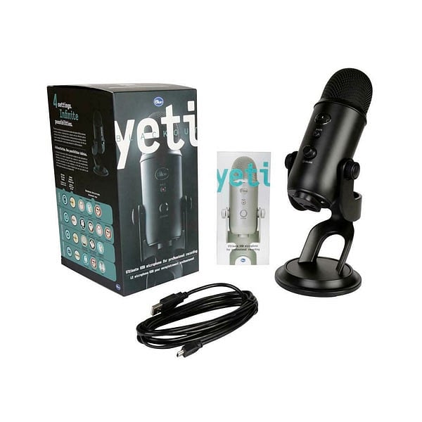 Blue Yeti USB Negro  Micrófono